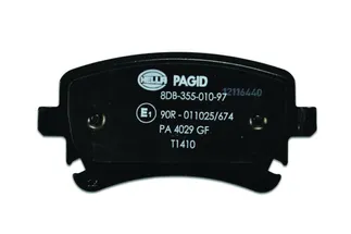 Hella Pagid Rear Disc Brake Pad Set - 4B3698451A